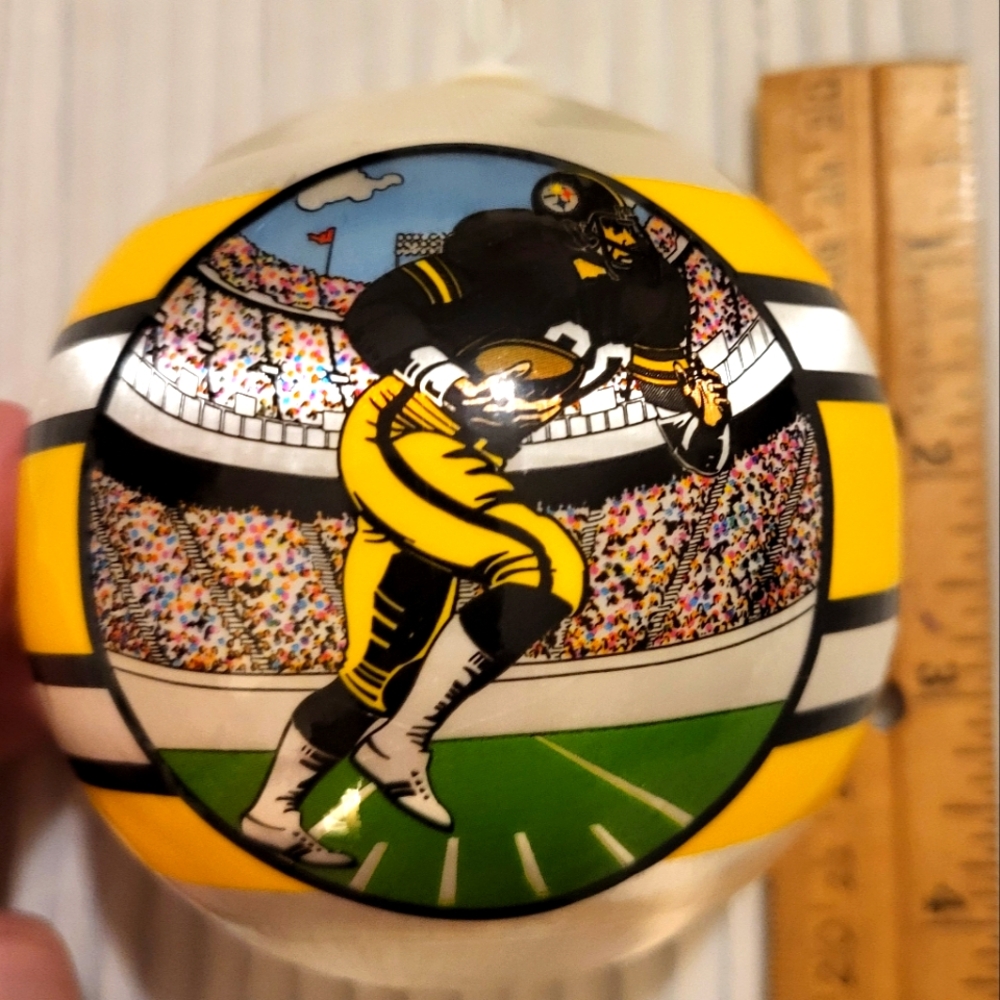 Satin NFL ornament- Steelers